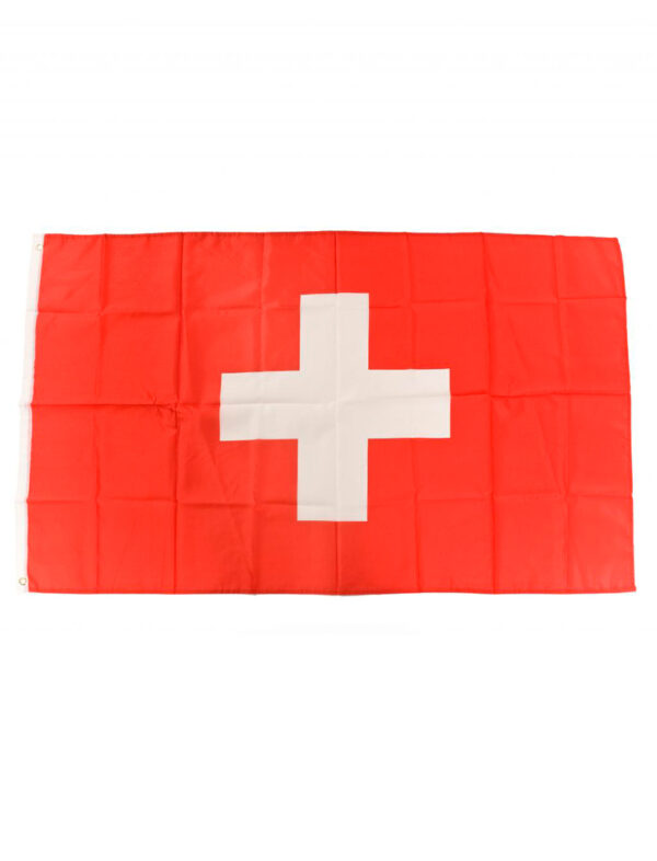 Flagge Schweiz 150x90cm Farbe: rot/weiß