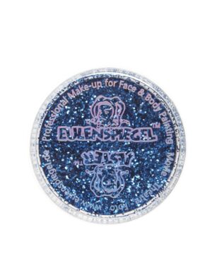 Glitzer 6g saphirblau Schminke für Karneval & Fasching