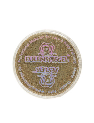 Glitzer fein 6g classic gold Schminke für Karneval & Fasching