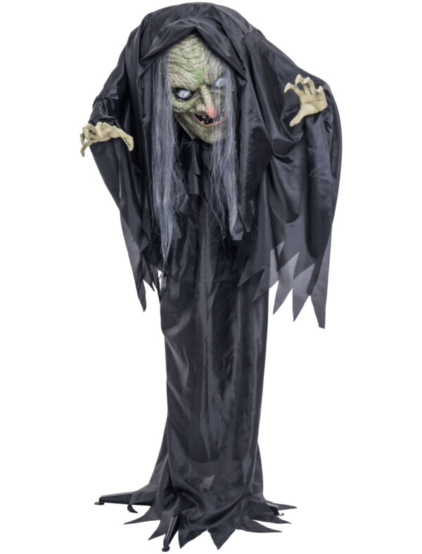 Hexe mit Buckel und Funktion 160 cm Farbe: grau