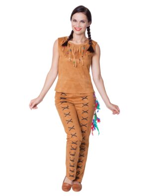 Indianerin Amerika 2 tlg. 40 Farbe: