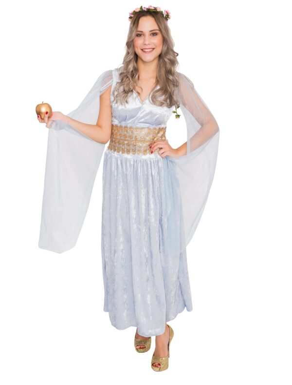Kleid Römerin Damen hellblau XL