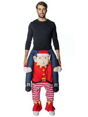 Kostüm Huckepack Wichtel Farbe: rot/schwarz