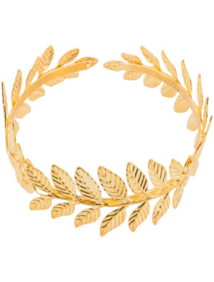 Kostümzubehör Armband Lorbeerkranz gold