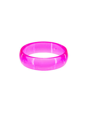 Kostümzubehör Armreif transparent pink