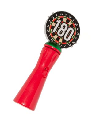 Kostümzubehör Blink Wirbler Darts 180 Farbe: rot