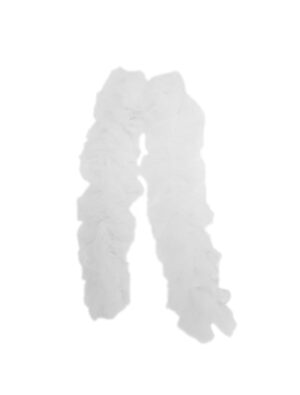 Kostümzubehör Boa aus Tüll 180cm weiß