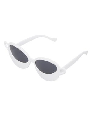 Kostümzubehör Brille Kaffeetassen Farbe: weiß