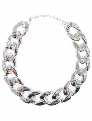 Kostümzubehör Choker silber
