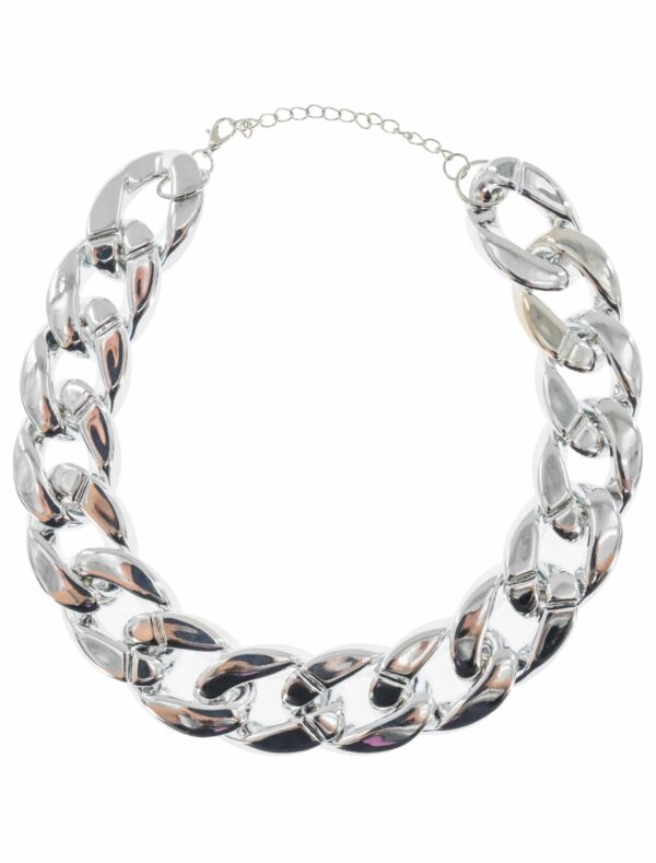 Kostümzubehör Choker silber