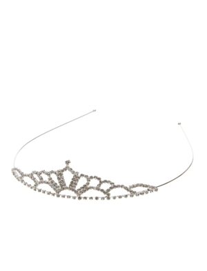 Kostümzubehör Diadem Diana silber