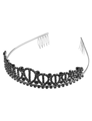 Kostümzubehör Diadem Kate Strass Farbe: schwarz