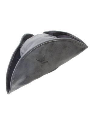 Kostümzubehör Dreispitz anthrazit one size