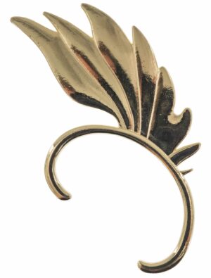 Kostümzubehör Earcuff Flügel gold