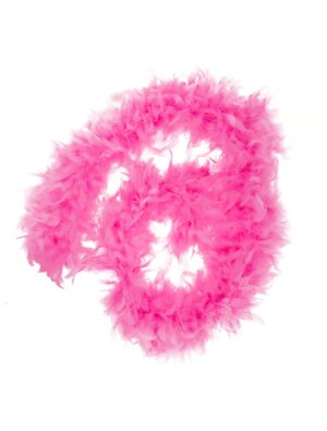 Kostümzubehör Federboa de luxe 115g 180cm rosa