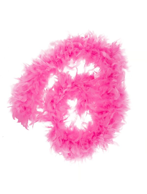 Kostümzubehör Federboa de luxe 115g 180cm rosa