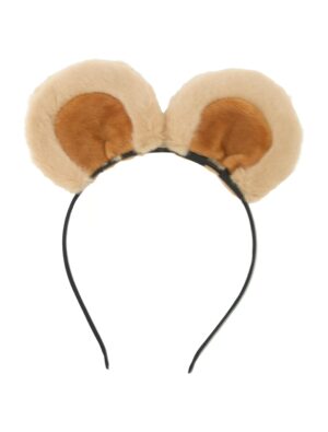 Kostümzubehör Haarreif Bärenohren braun