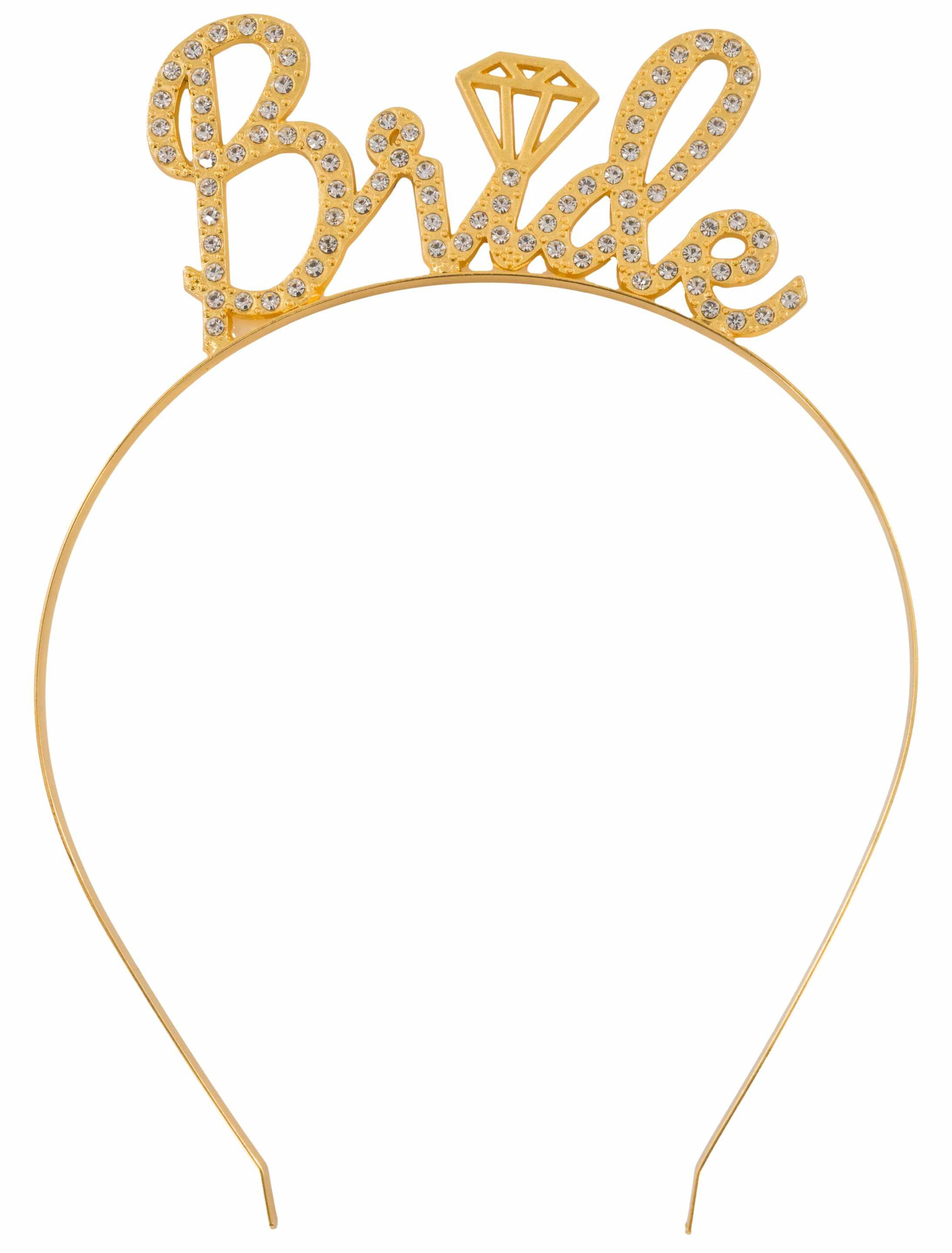 Kostümzubehör Haarreif Bride gold 1 Kostümzubehör Haarreif Bride gold