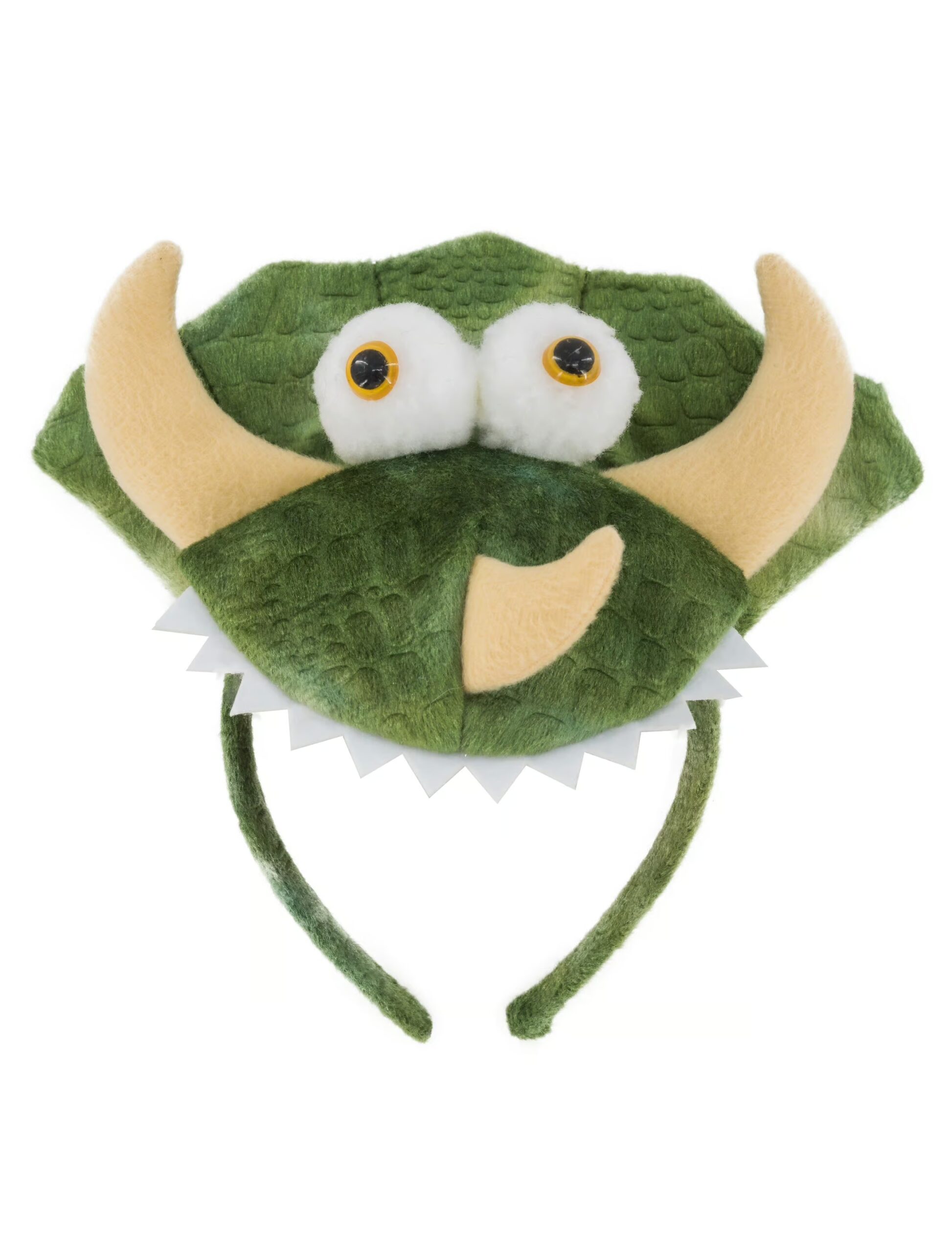 Kostümzubehör Haarreif Dinosaurier grün 1 Kostümzubehör Haarreif Dinosaurier grün