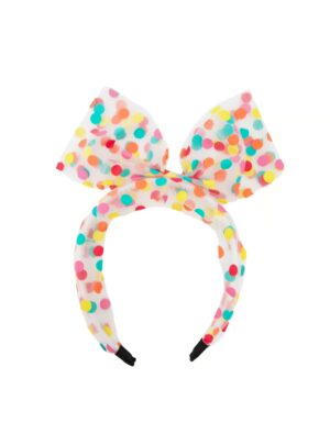 Kostümzubehör Haarreif Konfetti bunt Farbe: bunt
