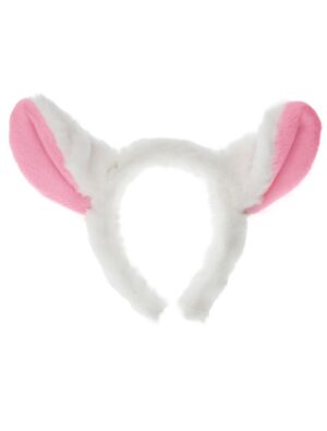 Kostümzubehör Haarreif Lämmchen weiß