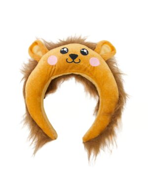 Kostümzubehör Haarreif Löwe braun