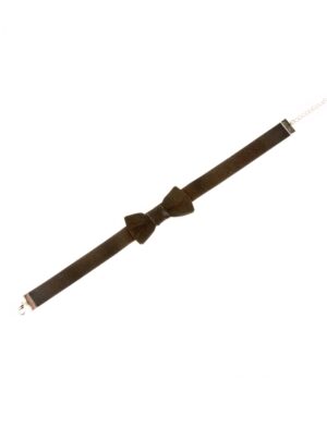 Kostümzubehör Halsband Samt schwarz