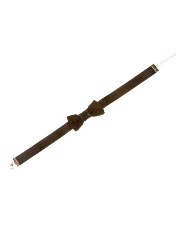 Kostümzubehör Halsband Samt schwarz