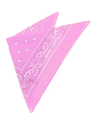 Kostümzubehör Halstuch Cowboy rosa