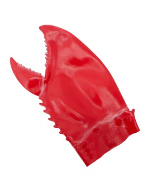 Kostümzubehör Hummerhand rot