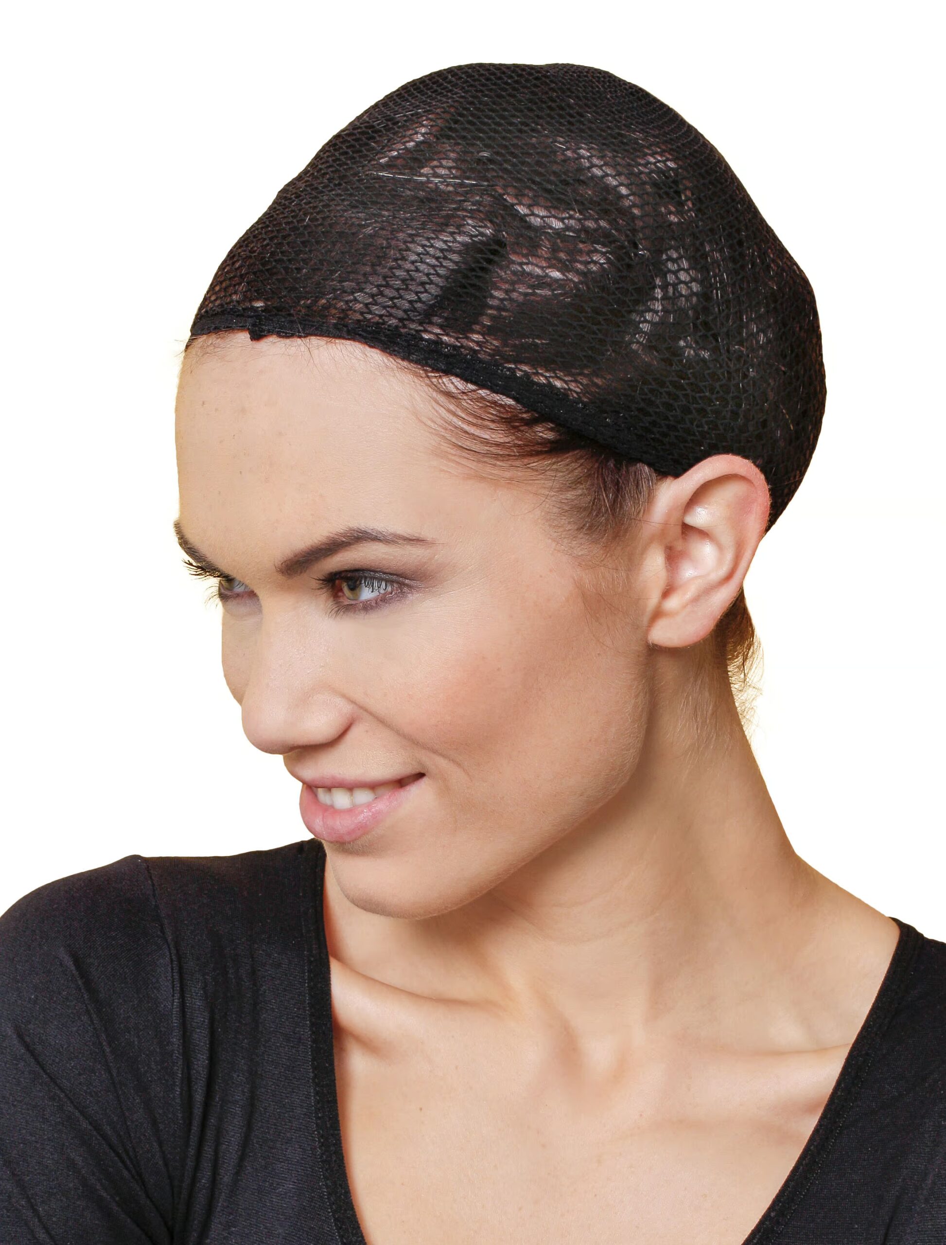 Kostümzubehör Kostümzubehör Haarnetz grob schwarz 1 Kostümzubehör Kostümzubehör Haarnetz grob schwarz