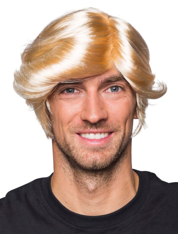 Kostümzubehör Kostümzubehör Perücke Föhnfrisur glatt blond one size