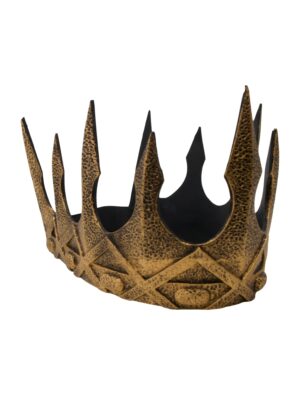 Kostümzubehör Krone Zacken gold one size
