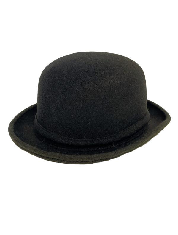 Kostümzubehör Melone schwarz