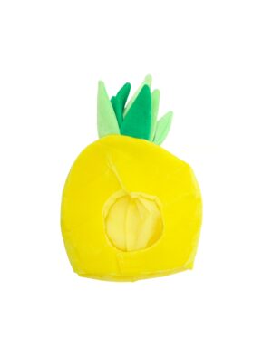Kostümzubehör Mütze Ananas gelb one size