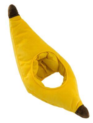 Kostümzubehör Mütze Banane gelb one size