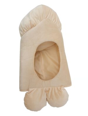 Kostümzubehör Mütze Penis beige one size