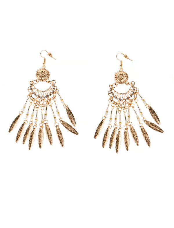 Kostümzubehör Ohrringe Oriental Farbe: gold