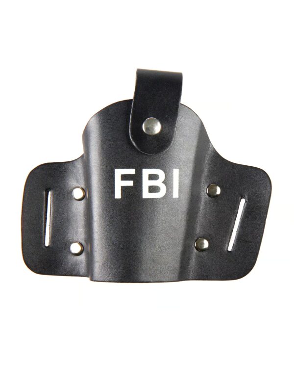 Kostümzubehör Pistolenholster FBI Farbe: schwarz