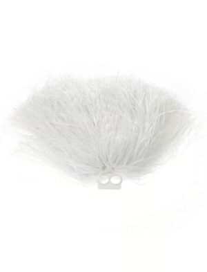 Kostümzubehör Pom Pom weiß