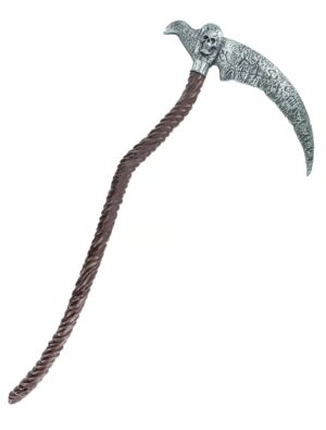Kostümzubehör Sense zusammensteckbar 96cm braun
