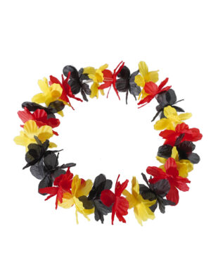 Kostümzubehör Stirnband Deutschland 25cm Farbe: schwarz/rot/gold