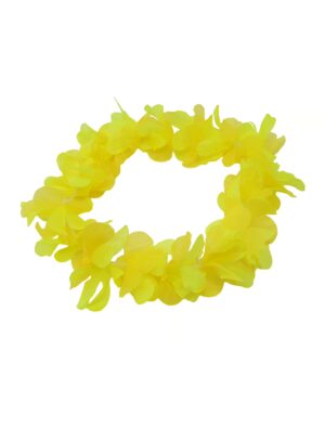 Kostümzubehör Stirnband Hawaii gelb