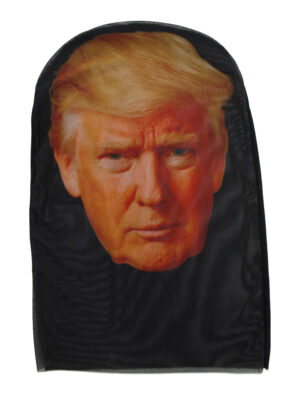 Kostümzubehör Strumpfmaske Präsident bunt Farbe: bunt