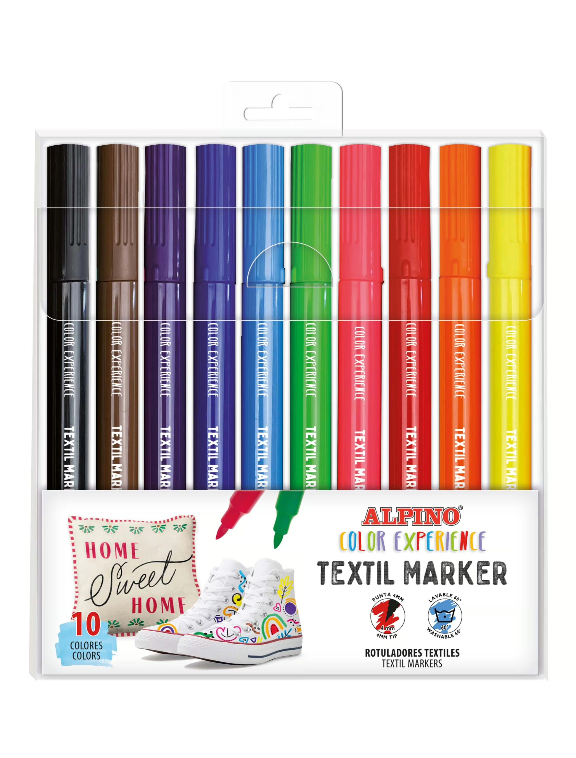 Kostümzubehör Textilmarker 10 Stk. bunt Farbe: bunt 1 Kostümzubehör Textilmarker 10 Stk. bunt Farbe: bunt