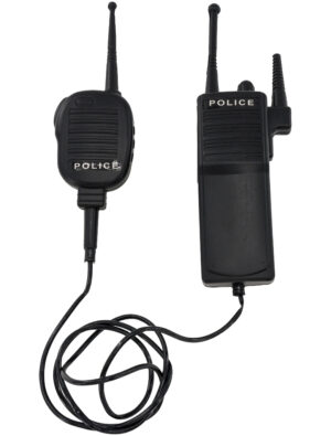 Kostümzubehör Walkie Talkie schwarz