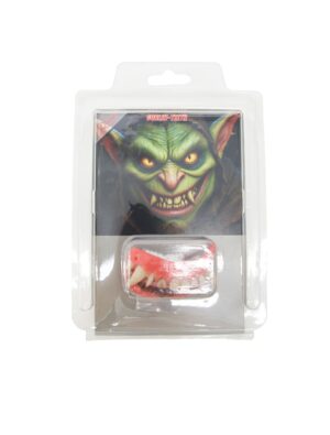 Kostümzubehör Zähne Fantasy-Monster beige
