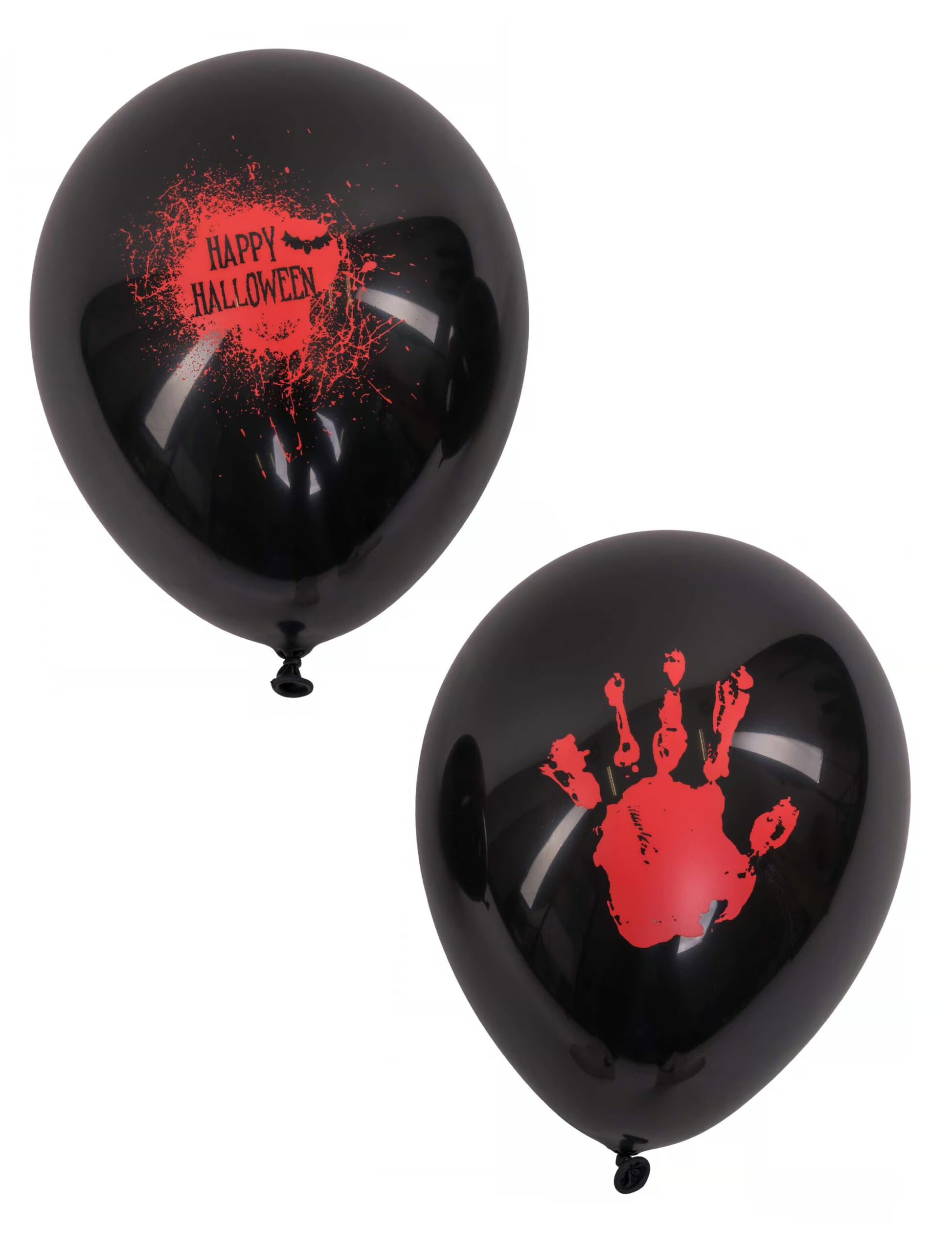 Luftballons Halloween 25 Stk. schwarz 1 Luftballons Halloween 25 Stk. schwarz