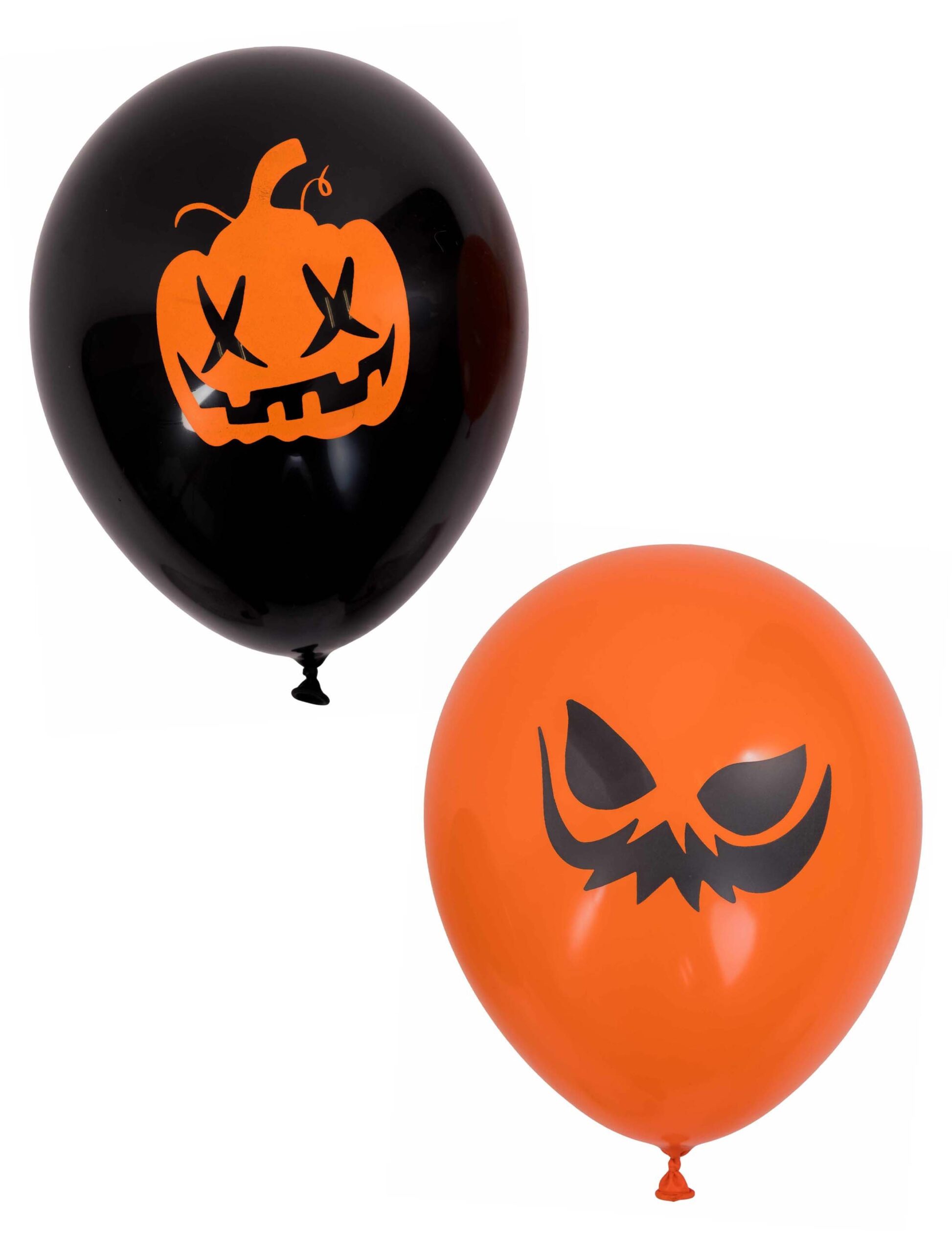 Luftballons Kürbis 25 Stk. schwarz/orange 1 Luftballons Kürbis 25 Stk. schwarz/orange