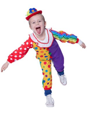 Overall Clown Kinder mehrfarbig